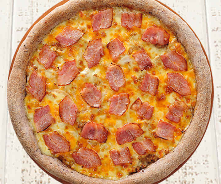 베이컨체다치즈피자 이미지