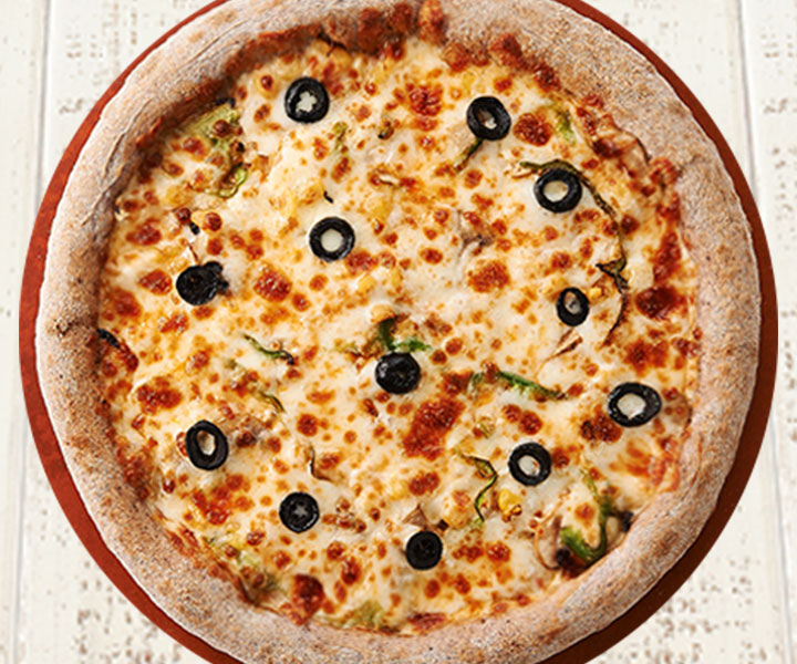 야채피자 이미지